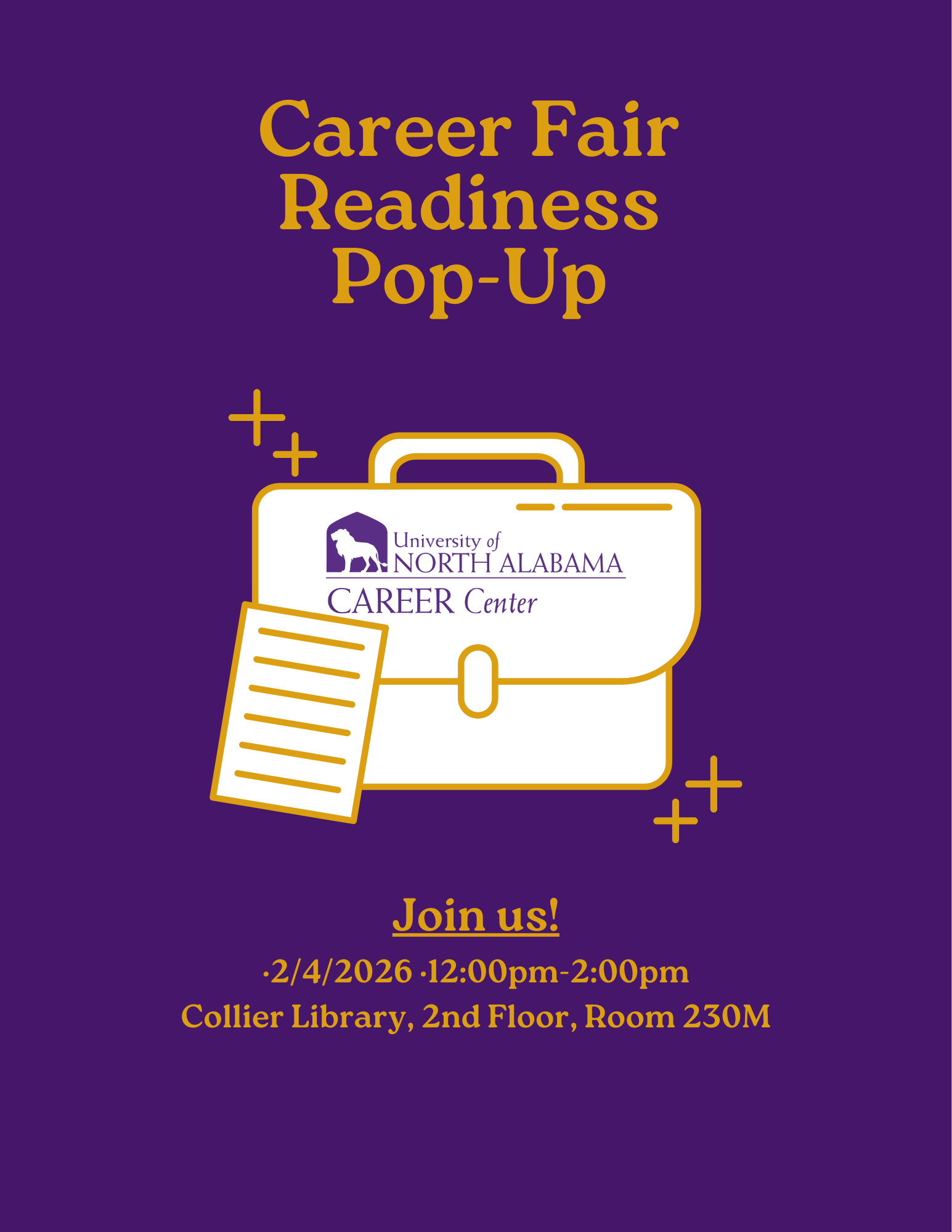 Career Fair Readiness Pop-Up