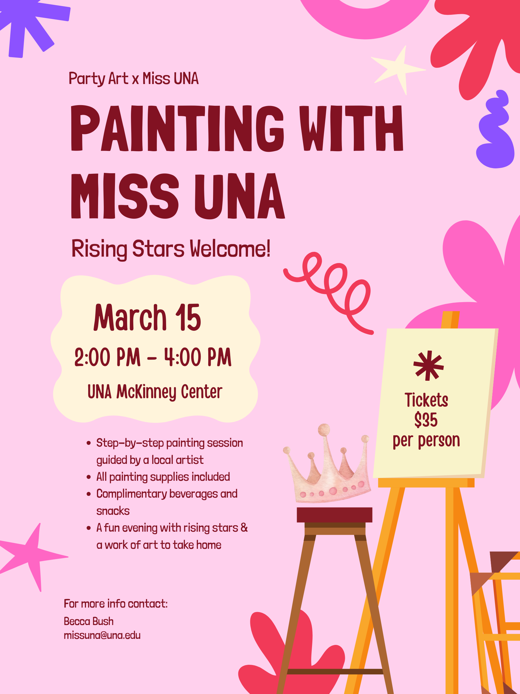 Painting with Miss UNA