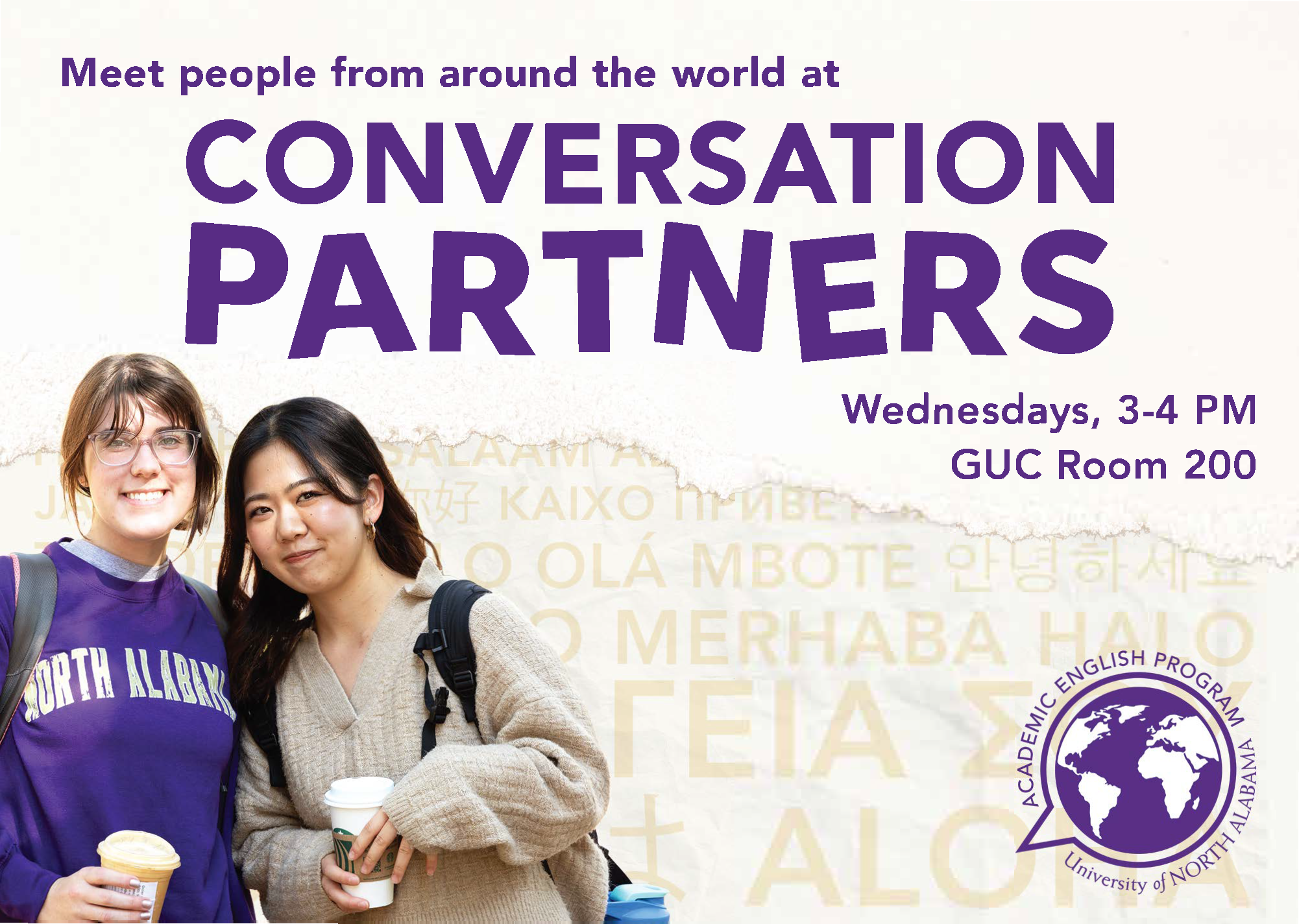 postcard for Conversation Partners