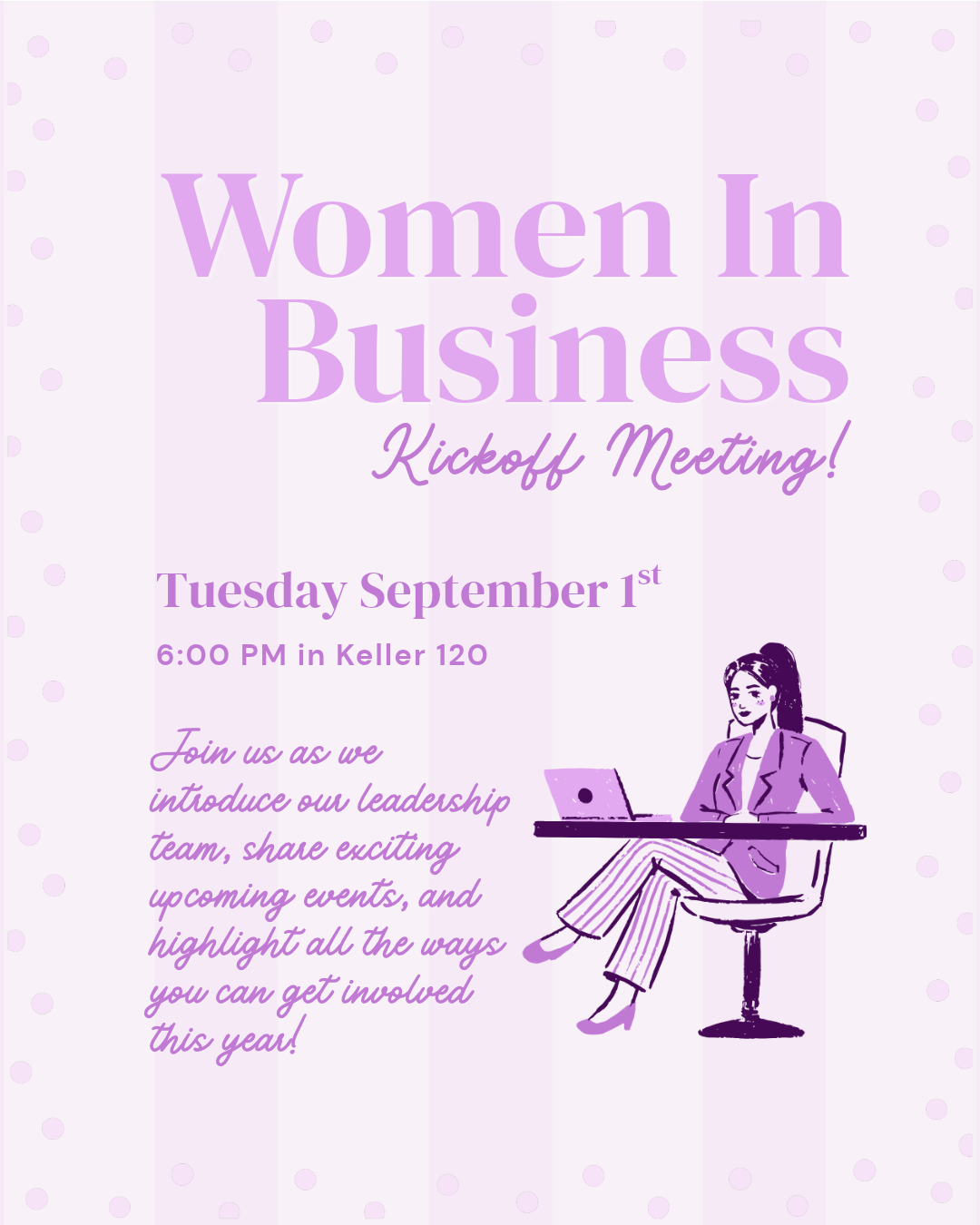 Women in Business Kickoff Meeting