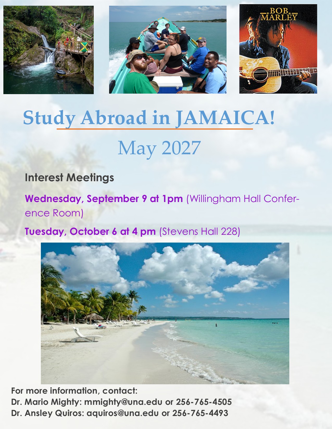 Jamaica Study Abroad 2027